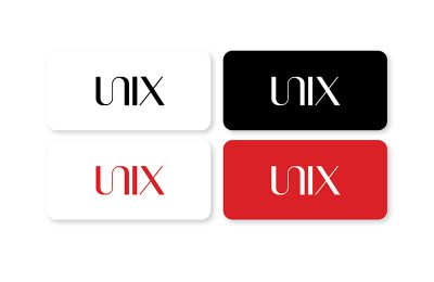 طراحی هویت سازمانی پوشاک لوکس بانوان Unix