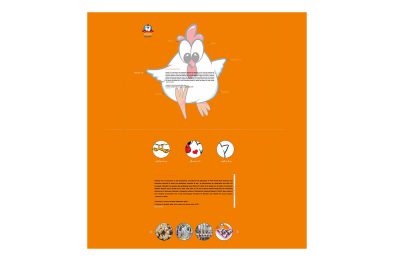 طراحی هویت سازمانی مرغ سمین