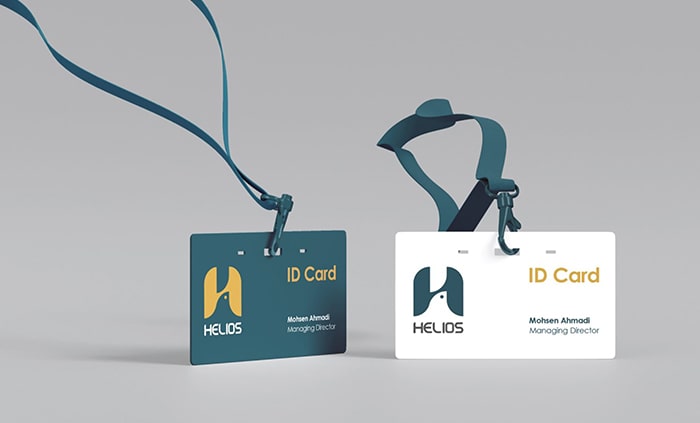 طراحی هویت سازمانی شرکت دارویی هلیوس